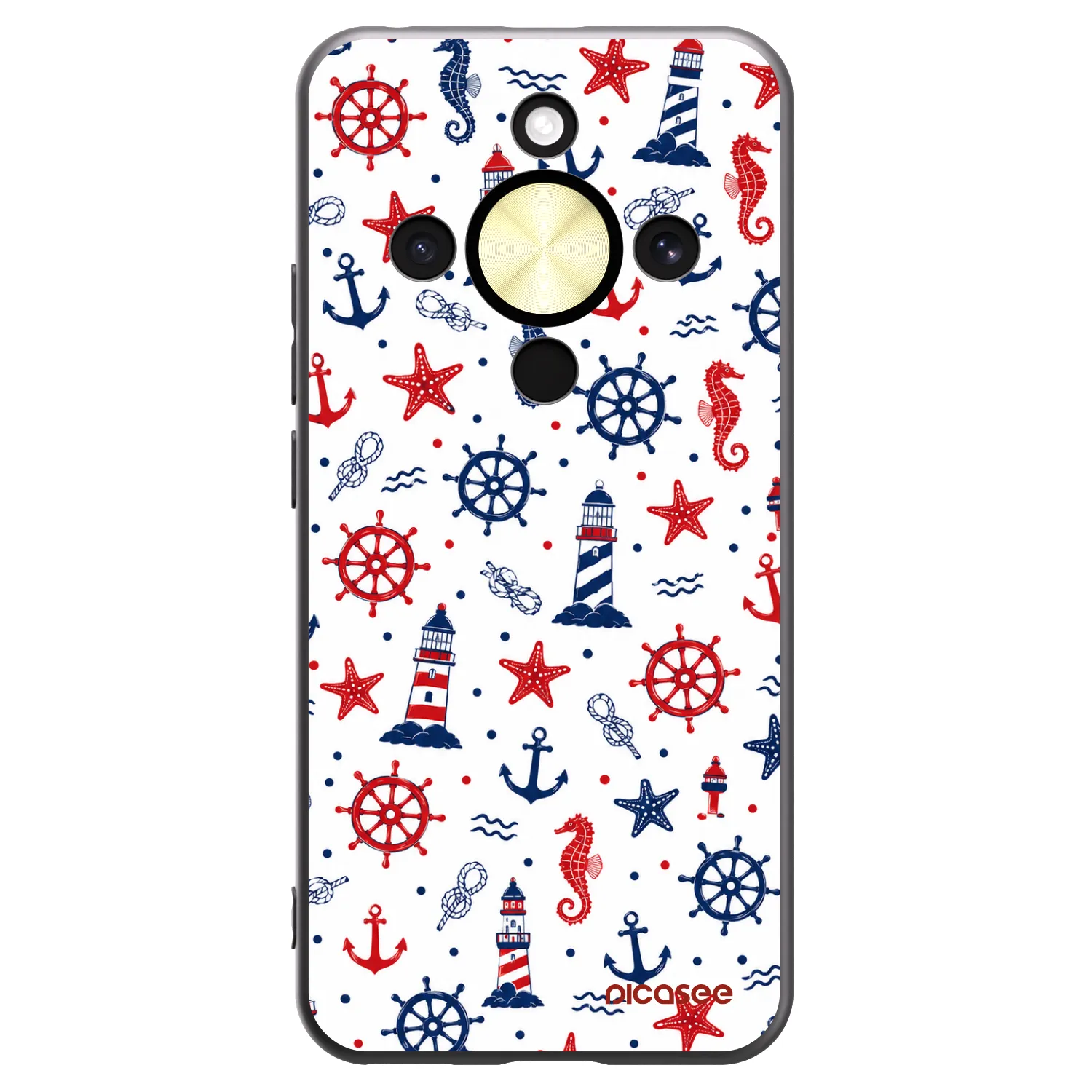 Picasee Honor Magic8 Lite 5G Hülle - Schwarzes Silikon - Sailor Vibes