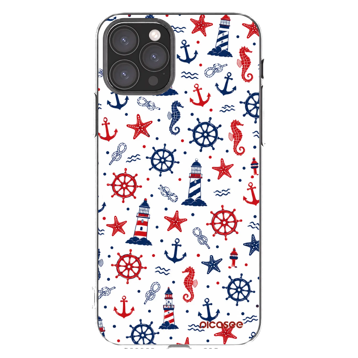 Picasee Apple iPhone 11 Pro Hülle - Transparentes Silikon - Sailor Vibes