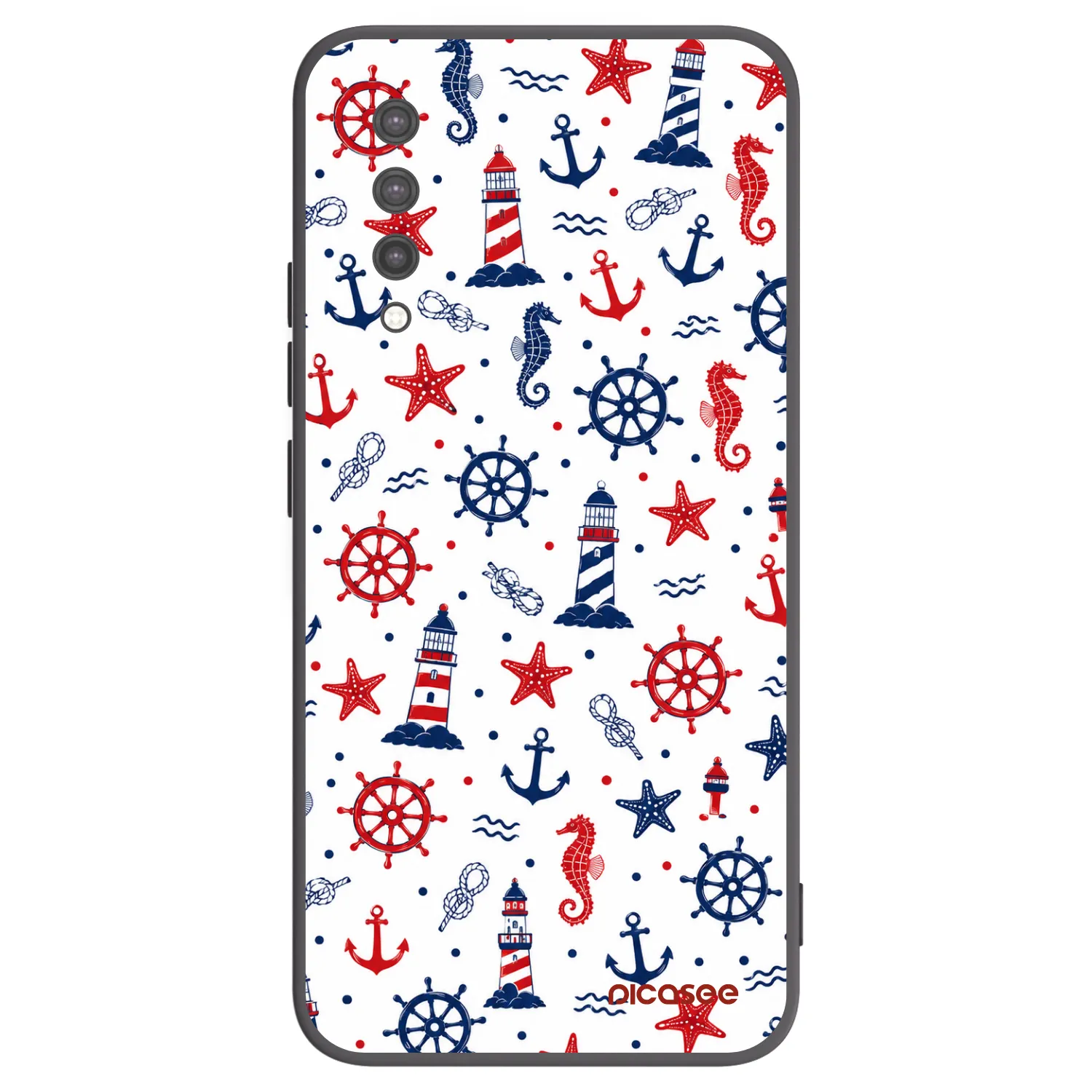 Picasee Xiaomi Mi 9 Lite Hülle - Schwarzes Silikon - Sailor Vibes
