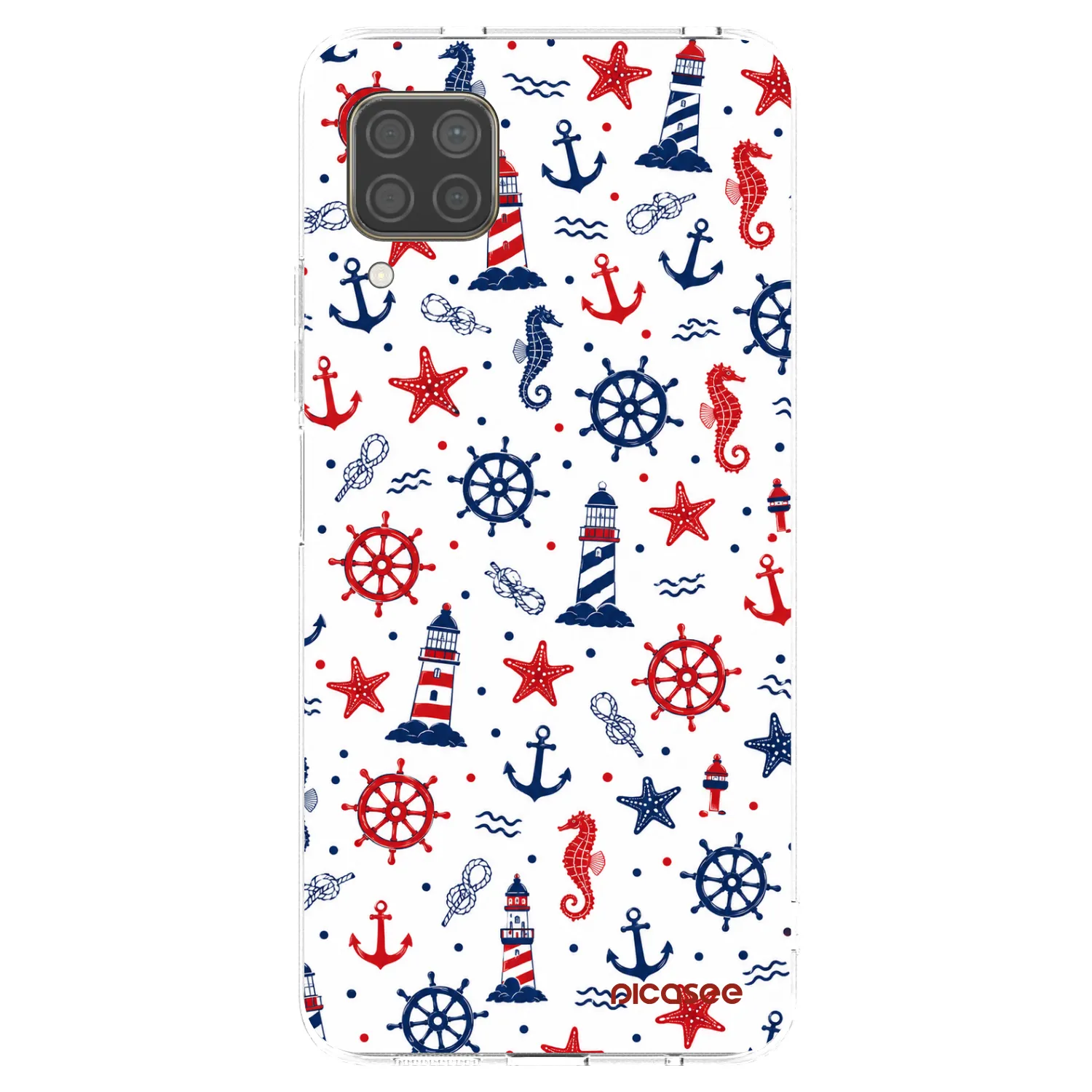 Picasee Huawei P40 Lite Hülle - Transparentes Silikon - Sailor Vibes