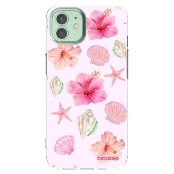 Picasee Apple iPhone 12 Pro Hülle - Transparentes Silikon - Blush Lagoon
