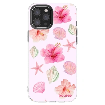Picasee Apple iPhone 12 Pro Max Hülle - Transparentes Silikon - Blush Lagoon