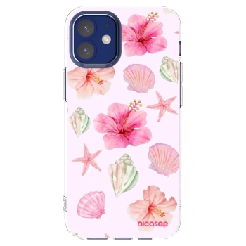 Picasee Apple iPhone 12 mini Hülle - Transparentes Silikon - Blush Lagoon