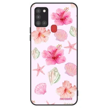 Hülle für Samsung Galaxy A21s - Blush Lagoon