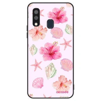 Hülle für Samsung Galaxy A40 A405F - Blush Lagoon