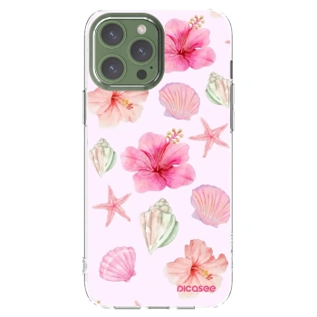 Picasee Apple iPhone 13 Pro Max Hülle - Transparentes Silikon - Blush Lagoon