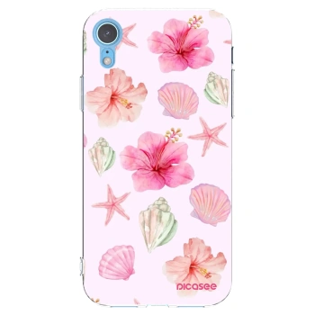Picasee Apple iPhone XR Hülle - Transparentes Silikon - Blush Lagoon