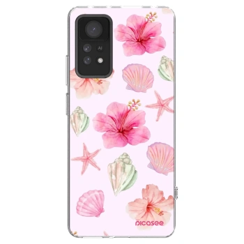 Picasee Xiaomi Redmi Note 11 Pro Hülle - Transparentes Silikon - Blush Lagoon