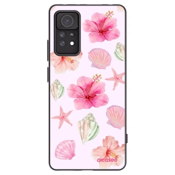 Picasee Xiaomi Redmi Note 11 Pro 5G Hülle - Schwarzes Silikon - Blush Lagoon