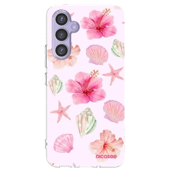 Picasee Samsung Galaxy A54 5G A546B Hülle - Transparentes Silikon - Blush Lagoon