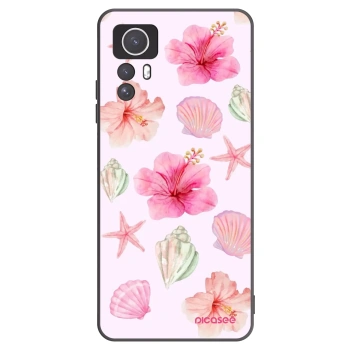 Picasee Xiaomi Redmi Note 12S Hülle - Schwarzes Silikon - Blush Lagoon
