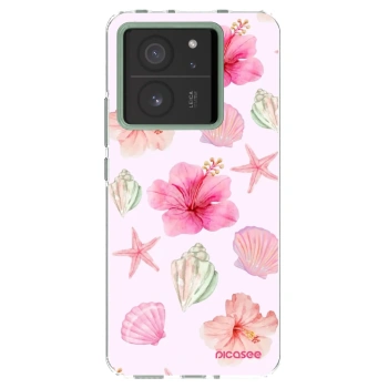 Picasee Xiaomi 13T Pro Hülle - Transparentes Silikon - Blush Lagoon