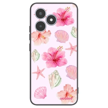Picasee Realme C53 Hülle - Schwarzes Silikon - Blush Lagoon