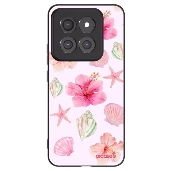 Picasee Xiaomi 14 Pro Hülle - Schwarzes Silikon - Blush Lagoon