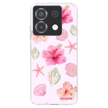 Picasee Xiaomi Poco X6 Hülle - Transparentes Silikon - Blush Lagoon
