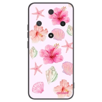 Picasee Honor Magic6 Lite 5G Hülle - Schwarzes Silikon - Blush Lagoon