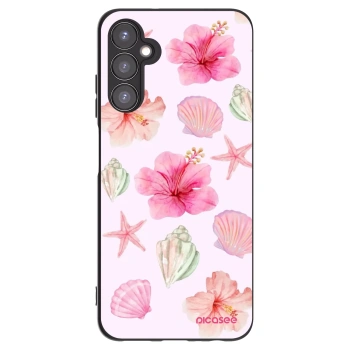 Picasee Samsung Galaxy A05s A057G Hülle - Schwarzes Silikon - Blush Lagoon
