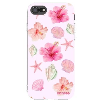 Picasee Apple iPhone 7 Hülle - Transparentes Silikon - Blush Lagoon