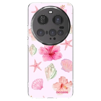Picasee Xiaomi 15 Ultra Hülle - Transparentes Silikon - Blush Lagoon