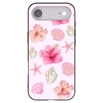 Picasee Apple iPhone Air Hülle - Schwarzes Silikon - Blush Lagoon