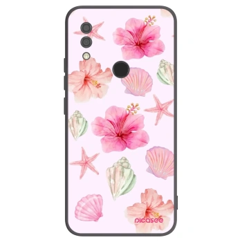 Picasee Xiaomi Redmi 7 Hülle - Schwarzes Silikon - Blush Lagoon