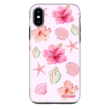 Hülle für Apple iPhone X/XS - Blush Lagoon
