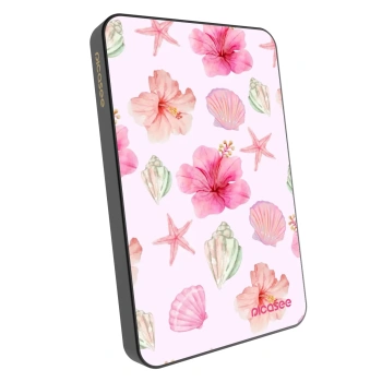 Powerbank mit MagSafe 5 000 mAh Grau - Blush Lagoon