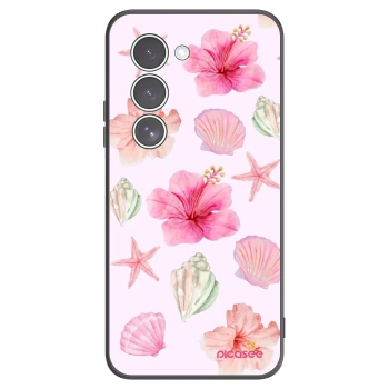 Picasee Xiaomi Redmi 15 5G Hülle - Schwarzes Silikon - Blush Lagoon