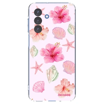 Picasee Samsung Galaxy A17 5G Hülle - Transparentes Silikon - Blush Lagoon