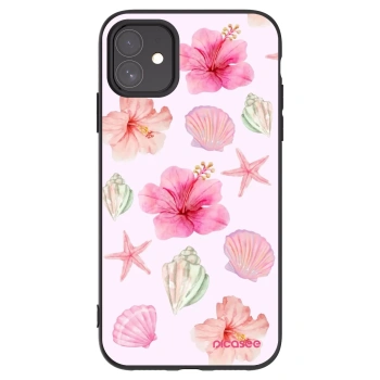 Picasee Apple iPhone 11 Hülle - Schwarzes Silikon - Blush Lagoon