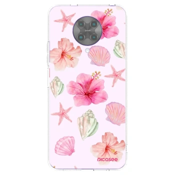 Picasee Xiaomi Poco F2 Pro Hülle - Transparentes Silikon - Blush Lagoon