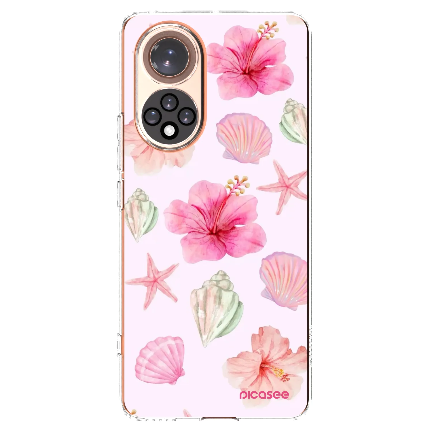 Picasee Huawei Nova 9 Hülle - Transparentes Silikon - Blush Lagoon