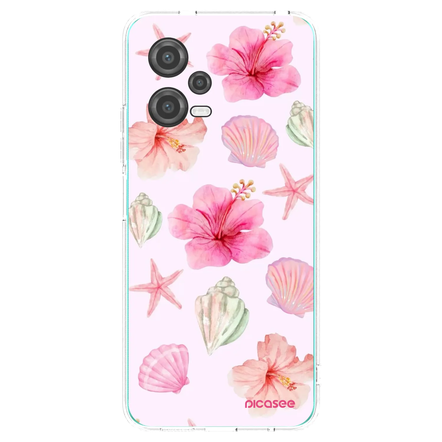 Picasee Xiaomi Poco X5 Hülle - Transparentes Silikon - Blush Lagoon