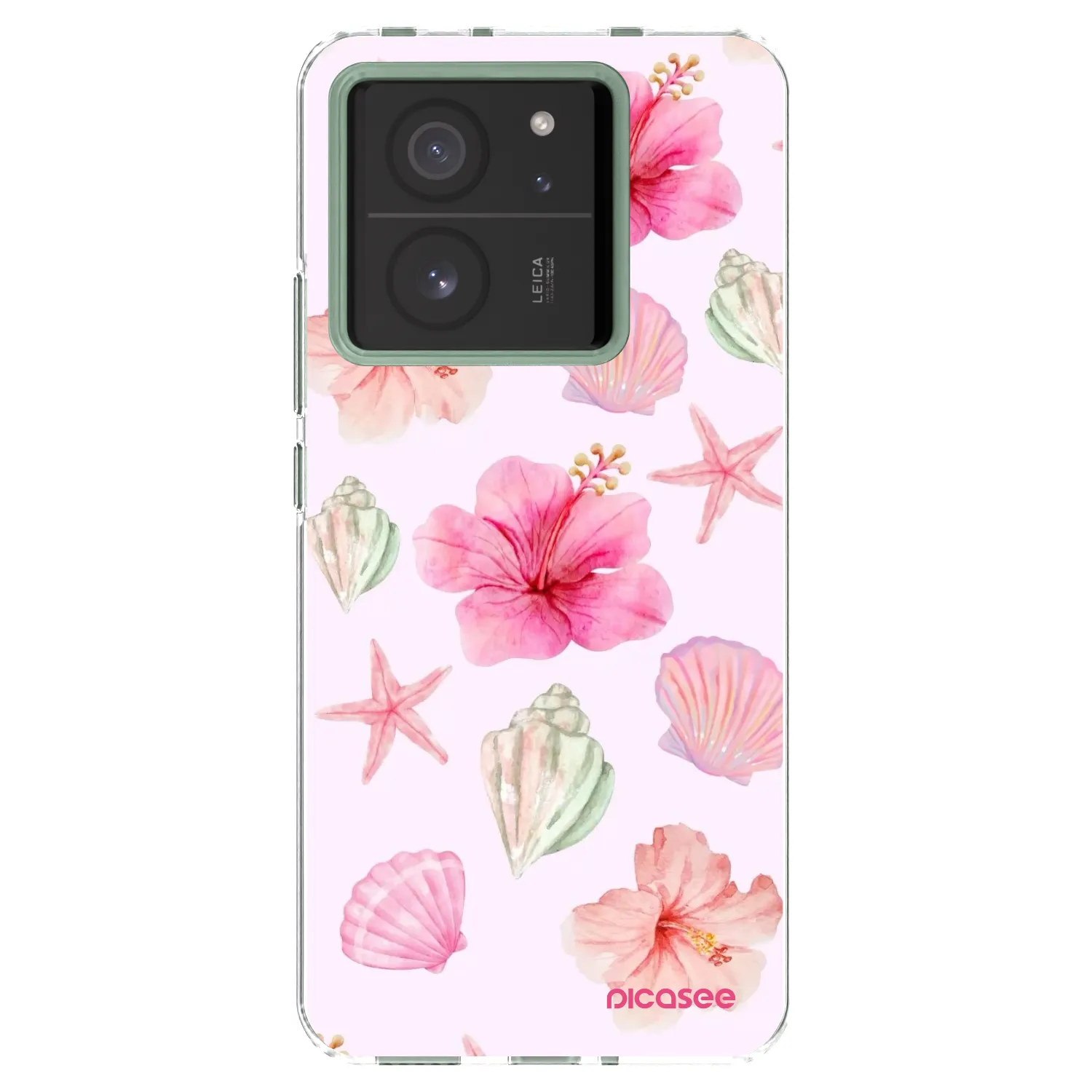 Picasee Xiaomi 13T Pro Hülle - Transparentes Silikon - Blush Lagoon