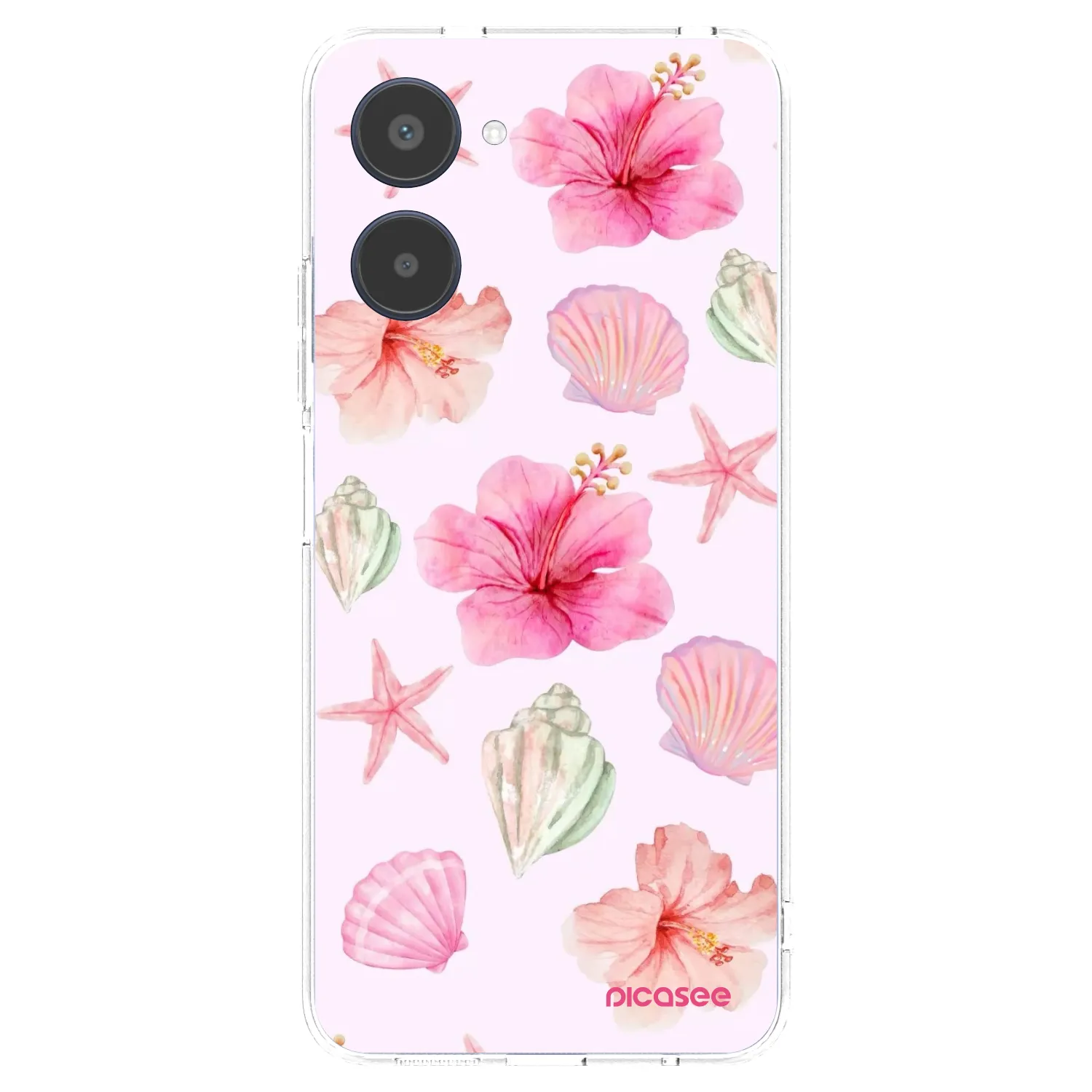 Picasee Realme 10 4G Hülle - Transparentes Silikon - Blush Lagoon