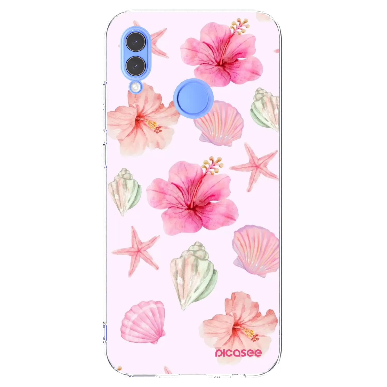 Picasee Honor 10 Lite Hülle - Transparentes Silikon - Blush Lagoon