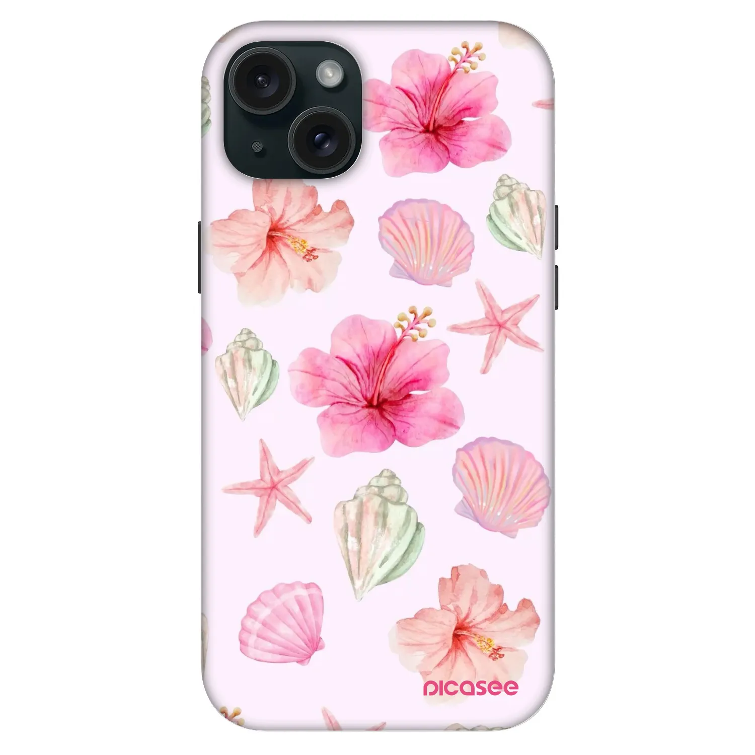 Picasee Fashion Case MagSafe für Apple iPhone 15 Plus - Blush Lagoon
