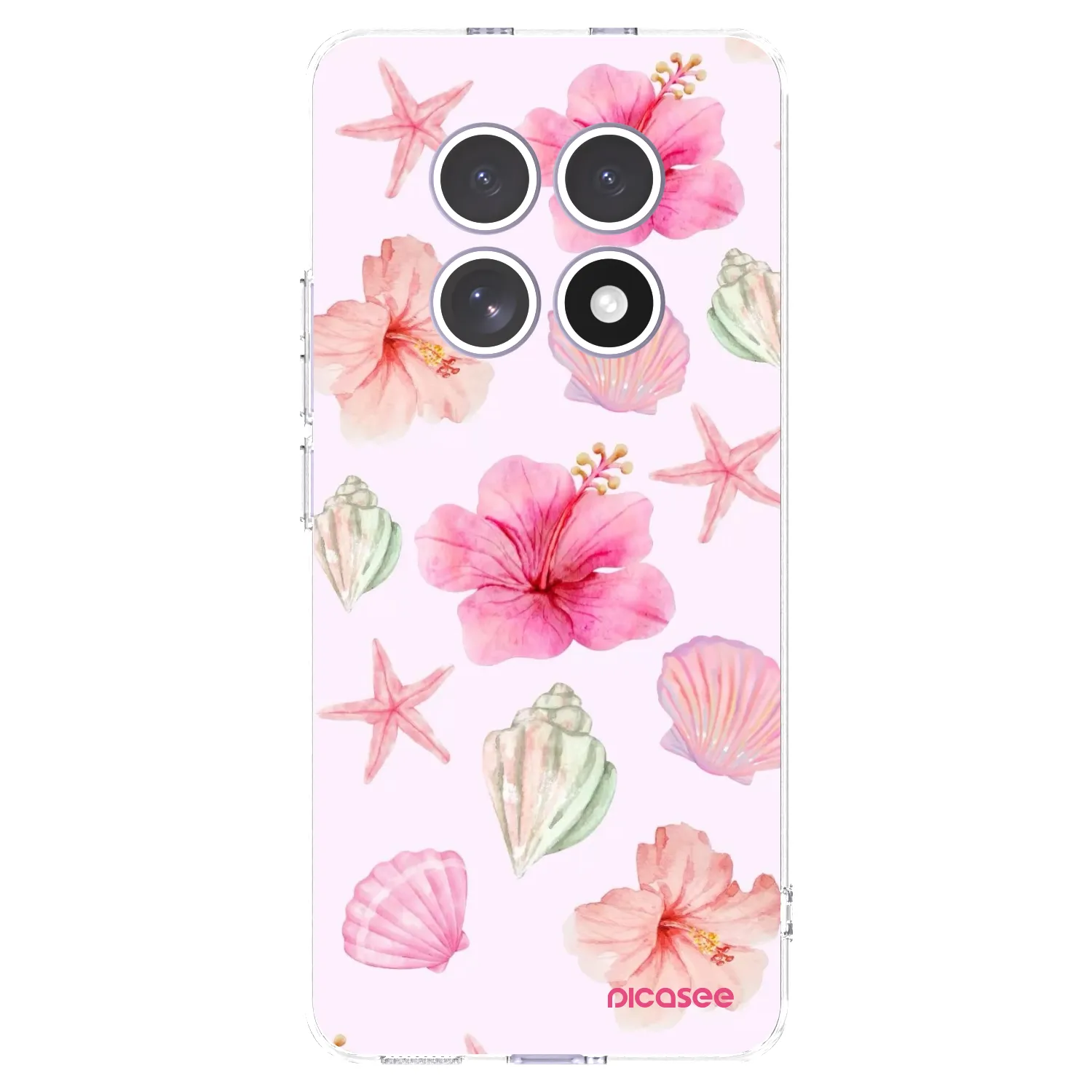 Picasee Xiaomi Redmi Note 15 Hülle - Transparentes Silikon - Blush Lagoon