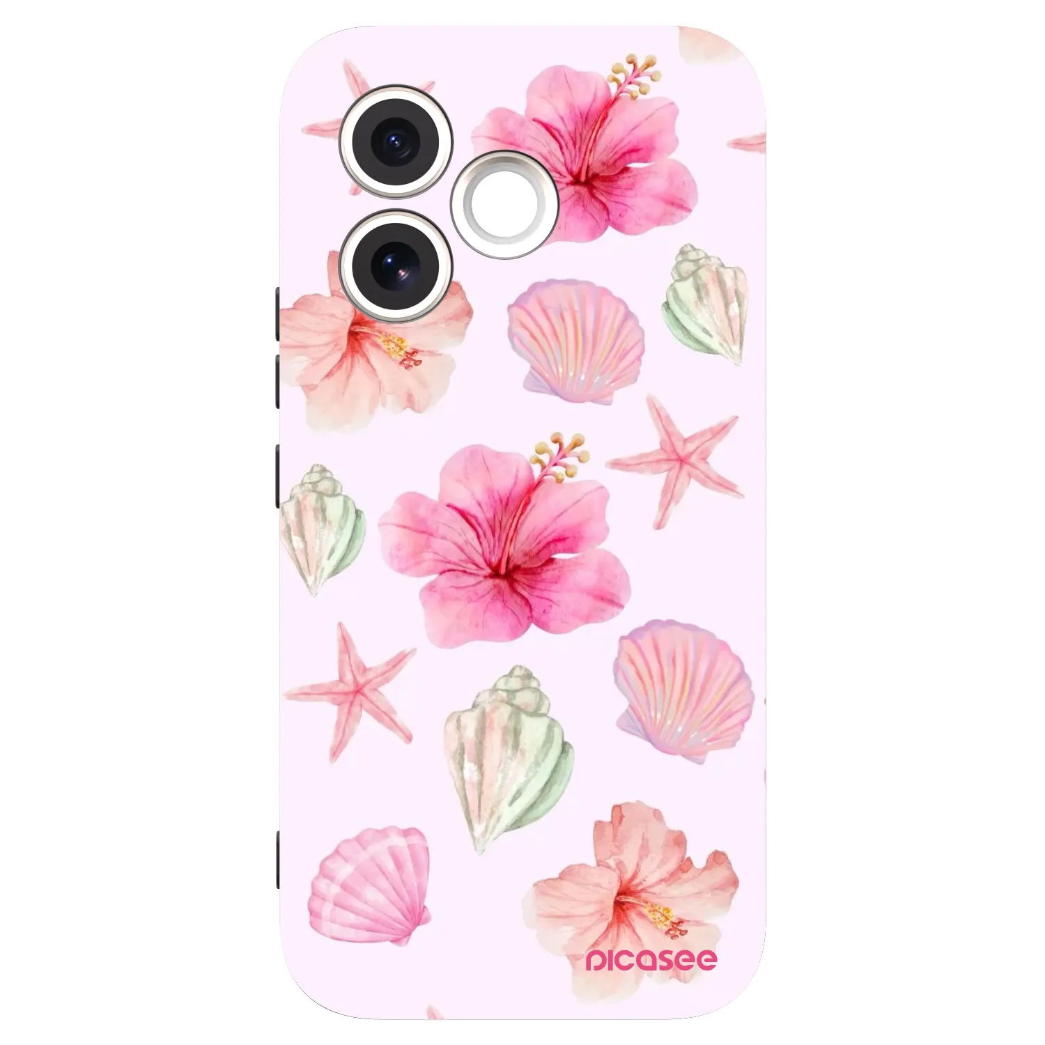 Picasee Honor 600 Lite Hülle - Schwarzes Silikon - Blush Lagoon