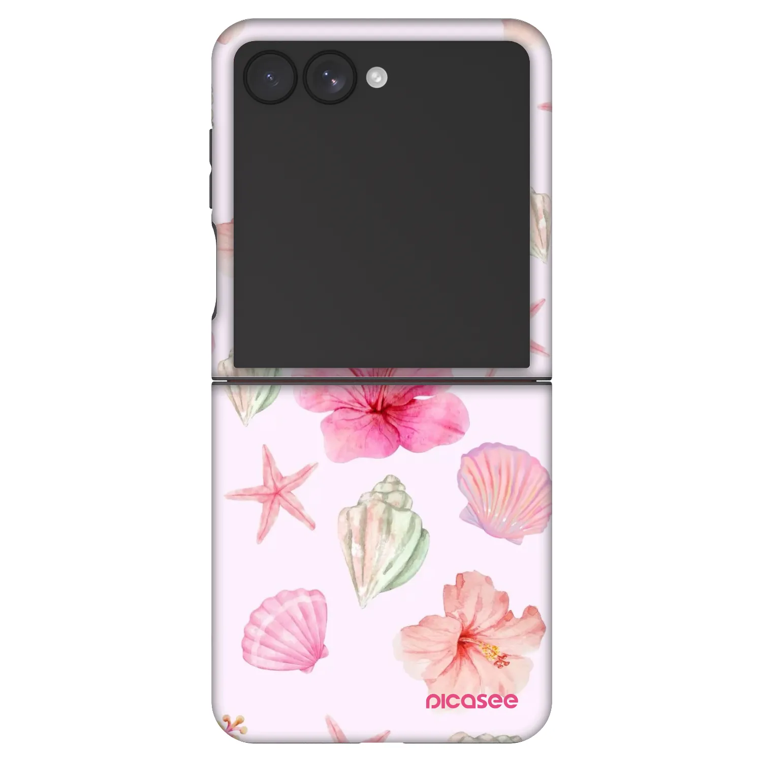 Picasee Fashion Case für Samsung Galaxy Z Flip7 5G - Blush Lagoon