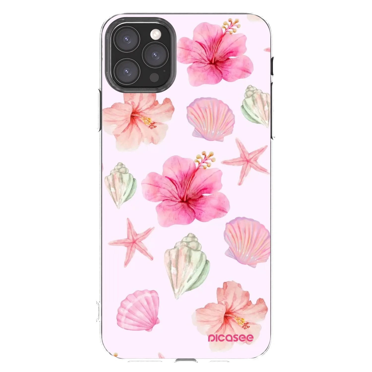 Picasee Apple iPhone 11 Pro Max Hülle - Transparentes Silikon - Blush Lagoon