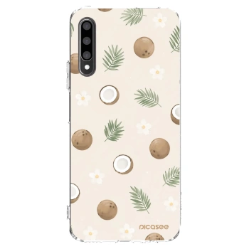 Picasee Honor 9X Pro Hülle - Transparentes Silikon - Coconut Breeze