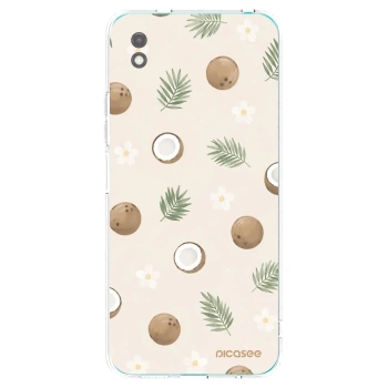 Picasee Xiaomi Redmi 9A Hülle - Schwarzes Silikon - Coconut Breeze