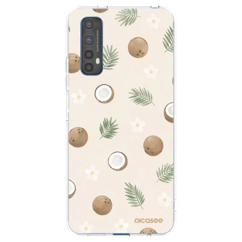 Picasee Realme 7 Hülle - Transparentes Silikon - Coconut Breeze
