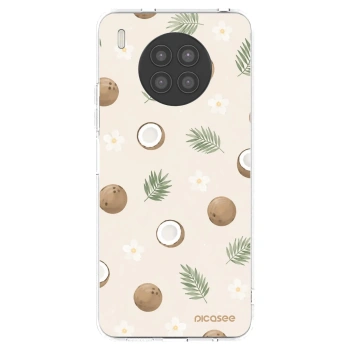 Picasee Huawei Nova 8i Hülle - Transparentes Silikon - Coconut Breeze