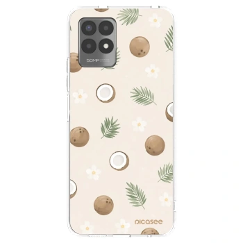 Picasee Realme 8i Hülle - Transparentes Silikon - Coconut Breeze