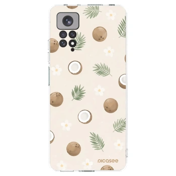 Picasee Xiaomi Redmi Note 11 Hülle - Transparentes Silikon - Coconut Breeze