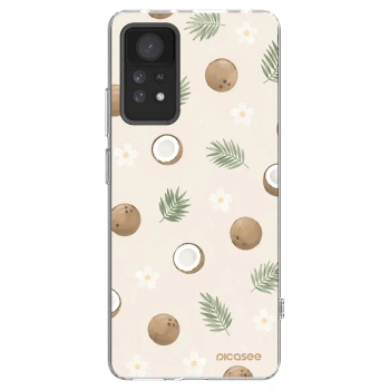 Picasee Xiaomi Redmi Note 11 Pro 5G Hülle - Transparentes Silikon - Coconut Breeze