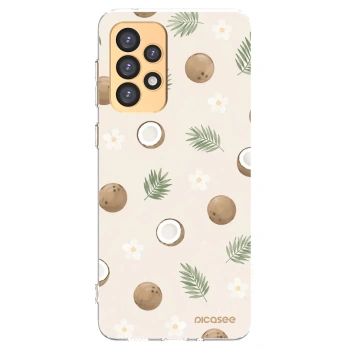 Picasee Samsung Galaxy A33 5G A336 Hülle - Transparentes Silikon - Coconut Breeze