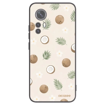 Picasee Xiaomi 12X Hülle - Schwarzes Silikon - Coconut Breeze